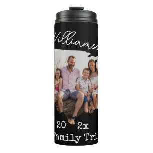 Bouteilles Isothermes Personnalisation Famille Vacances USA Road Trip Ph