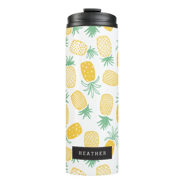 Bouteilles Isothermes Personnalisé | Ananas (Devant)