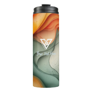 Bouteilles Isothermes Personnalisé : Art élémentaire Drinkware