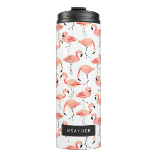 Bouteilles Isothermes Personnalisé FLAMANT ROSE