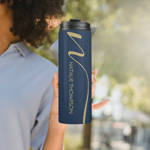 Bouteilles Isothermes Personnalisé Monogramme Personnalisé Avec Le Nom B