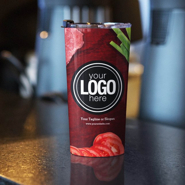 Bouteilles Isothermes Personnaliser le thème du restaurant steak (Créateur téléchargé)