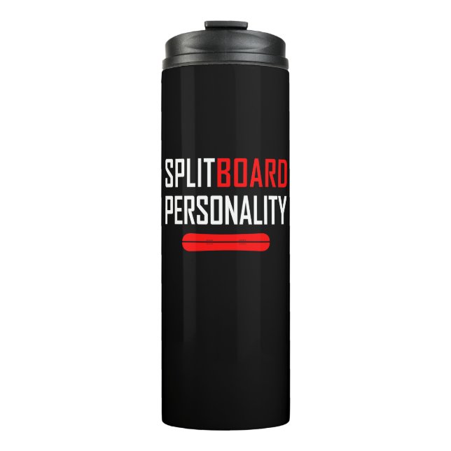 Bouteilles Isothermes Personnalité Splitboard (Devant)