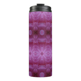 Bouteilles Isothermes Pétunia rose Ikat 3