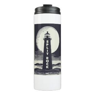 Bouteilles Isothermes Phare de Split Rock Minnesota Moon