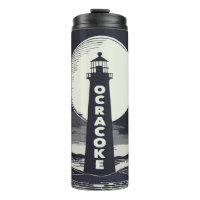 Phare d'Ocracoke Lune de Caroline du Nord