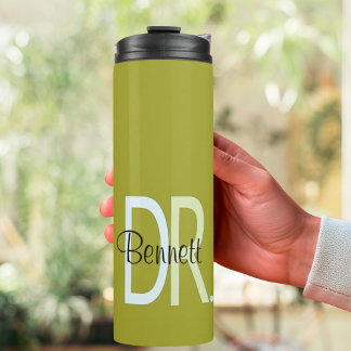 Bouteilles Isothermes PhD Dr Tumbler pour l'étudiant Médicale PhD