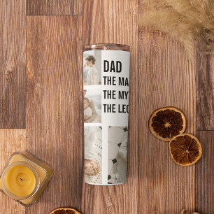 Bouteilles Isothermes Photo Collage moderne Cadeau papa