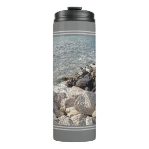 Bouteilles Isothermes Photo Rocky Ocean Shore