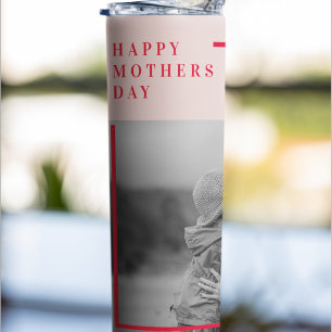 Bouteilles Isothermes Photo rose et rouge Cadeau de la fête des mères