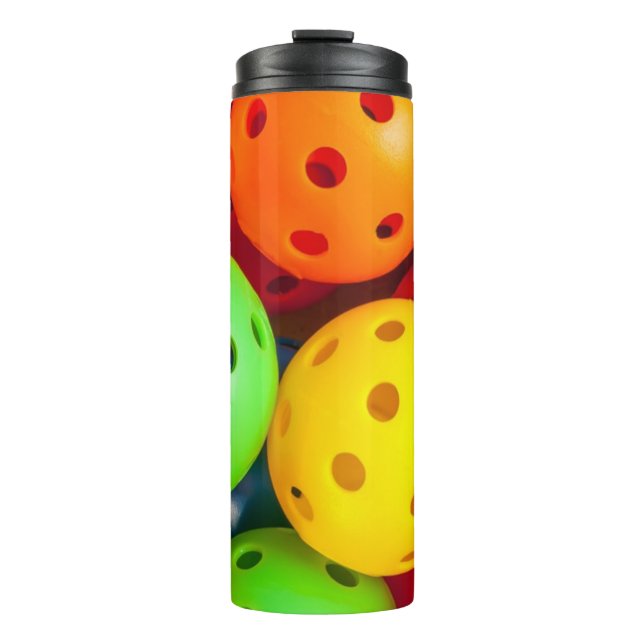 Bouteilles Isothermes Pickleball coloré (Devant)