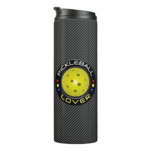 Bouteilles Isothermes Pickleball Lover 1 Options d'image Tumbler thermiq