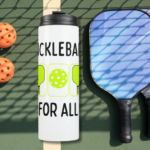 Bouteilles Isothermes Pickleball pour toutes les pagaies et balle