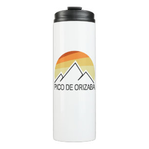 Bouteilles Isothermes Pico de Orizaba Mexique Retro