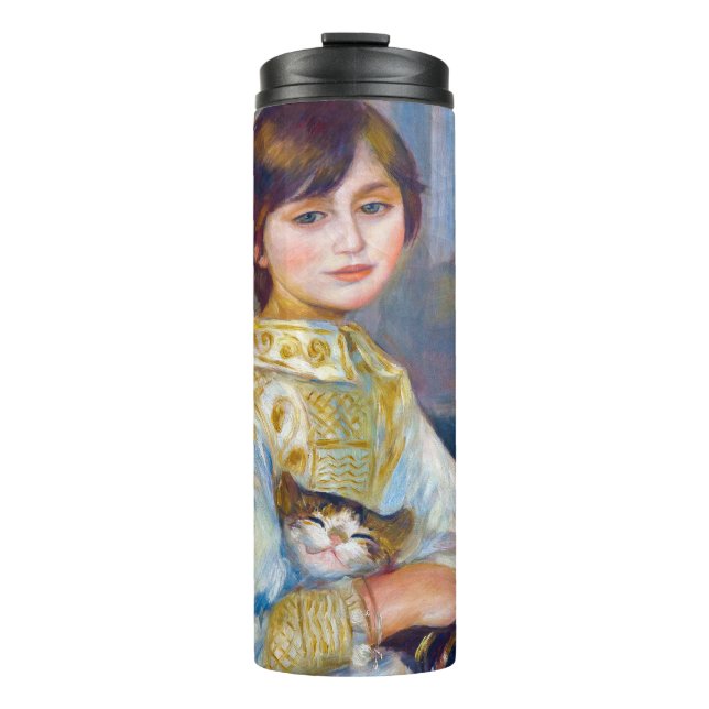 Bouteilles Isothermes Pierre-Auguste Renoir - Enfant avec chat (Devant)