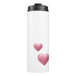 Bouteilles Isothermes Pink Heart Valentine's Tumbler