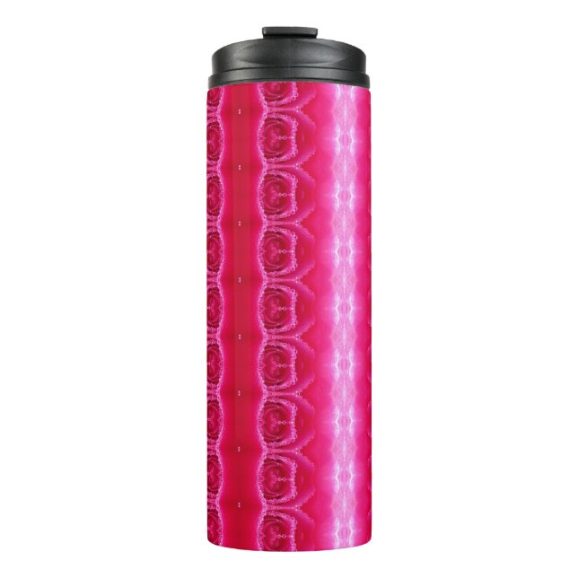 Bouteilles Isothermes Pinkey Rose Ikat 8 (Devant)