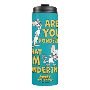 Bouteilles Isothermes Pinky et le cerveau   Vous Pensez ?