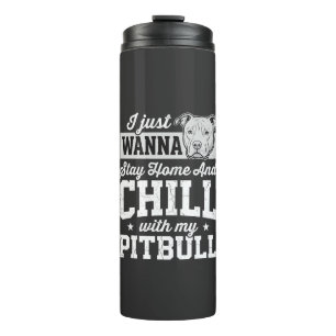 Bouteilles Isothermes Pitbull Reste à la Maison et Design Chill