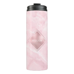 Bouteilles Isothermes PixDezines MARBRE QUARTZ ROSE