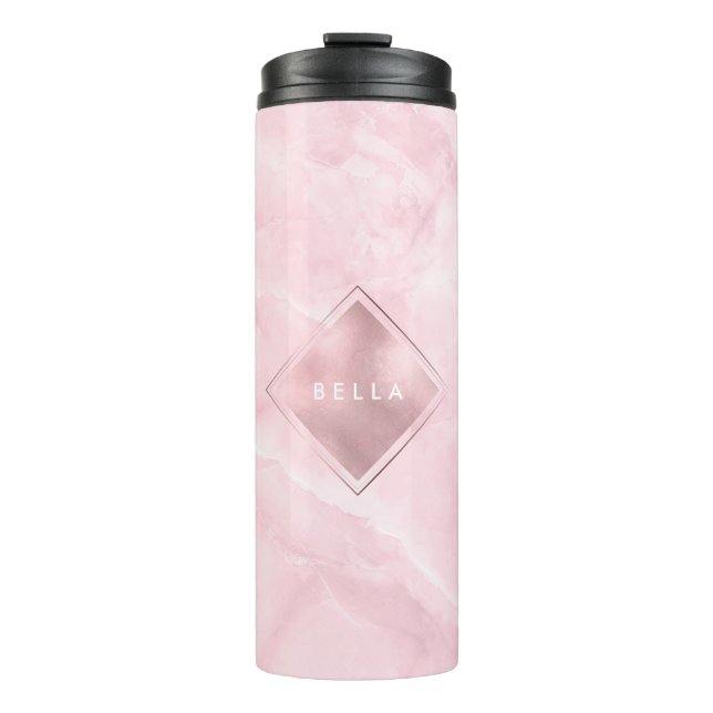Bouteilles Isothermes PixDezines MARBRE QUARTZ ROSE (Devant)