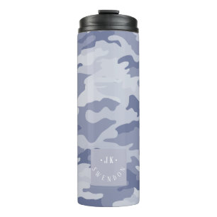 Bouteilles Isothermes PixDezines Monogramme Camouflage militaire
