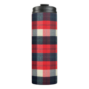 Bouteilles Isothermes PixDezines Plaid Buffalo, Jack en bois