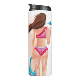Bouteilles Isothermes *~* Plage Mer de mer mer Nautique femme Bikini