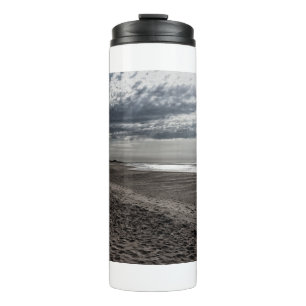 Bouteilles Isothermes Plage nuageuse de la mer du Nord
