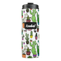 Plantes de cactus en pot Motif mignon Cadeau PERSO