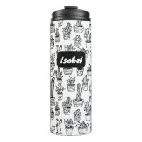 Plantes de cactus en pot Motif mignon Cadeau PERSO