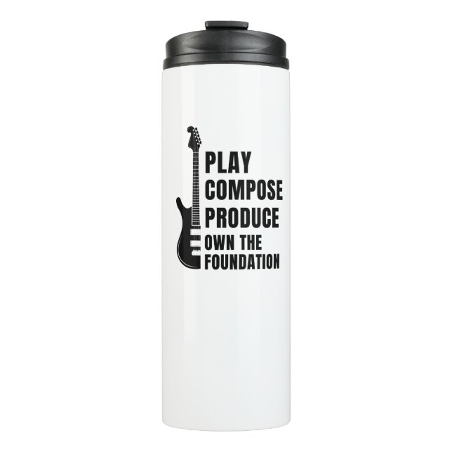 BOUTEILLES ISOTHERMES PLAY, COMPOSE, PRODUCE FROM THE LOW END (Devant)