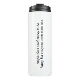 Bouteilles Isothermes Plus de temps Tumbler thermique