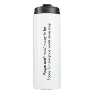 Bouteilles Isothermes Plus de temps Tumbler thermique