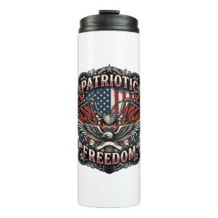 Bouteilles Isothermes Poignées de liberté patriotique Vélo Route Liberté