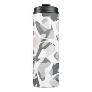 Bouteilles Isothermes Points gris clair motif Abstrait tacheté