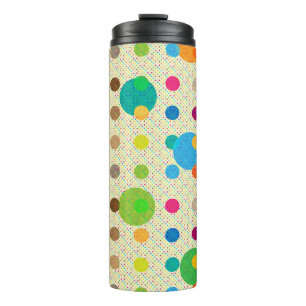 Bouteilles Isothermes Pois colorés simples