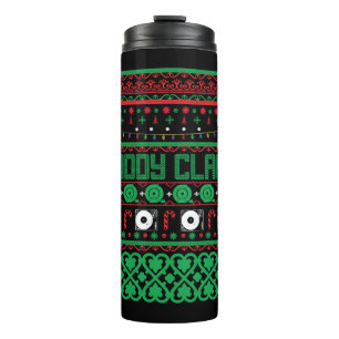 Bouteilles Isothermes Poison de papa Claus Ugly Christmas