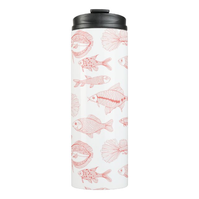 Bouteilles Isothermes Poisson Coulet thermique (Devant)