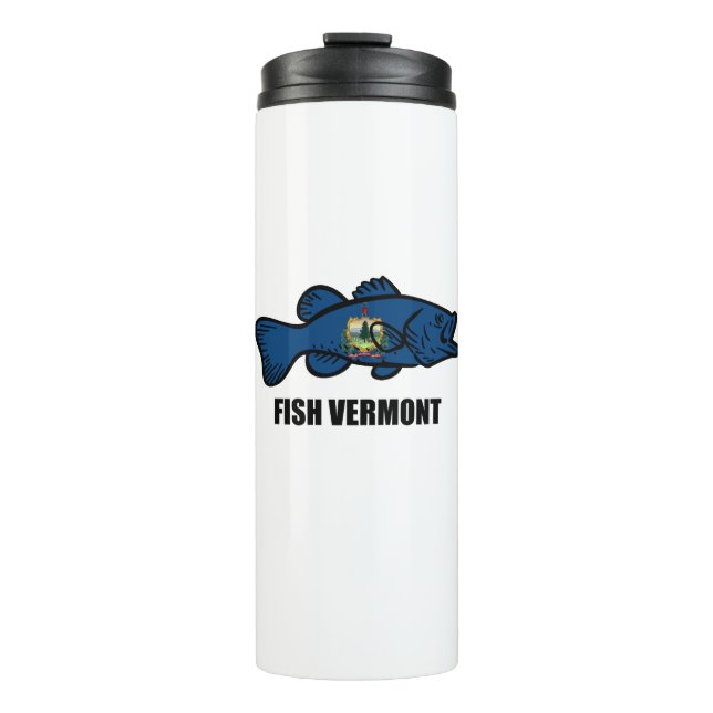Bouteilles Isothermes Poissons du Vermont (Devant)