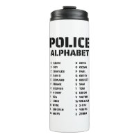 Police de l'alphabet phonétique