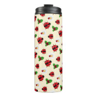Polka rouge mignon point Ladybug Fleur de margueri