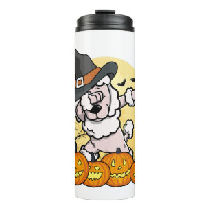 Bouteilles Isothermes Poodle qui dab Halloween