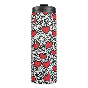 Bouteilles Isothermes Pop Art Heart Motif