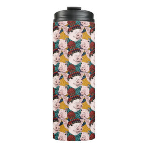 Bouteilles Isothermes Porcs avec le motif de casquettes