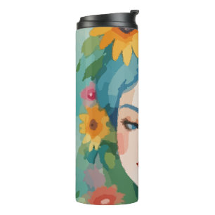 Bouteilles Isothermes Portrait Floral Daydream