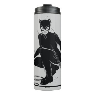 Bouteilles Isothermes Pose à pinceau en encre Catwoman