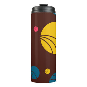 Bouteilles Isothermes Positif, ludique, heureux, moderne, cercles cool a