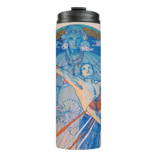 Bouteilles Isothermes Poster d'Alphonse Mucha pour le Sokol Festival (19