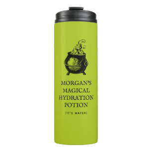 Bouteilles Isothermes Potion magique drôle Halloween eau personnalisée
